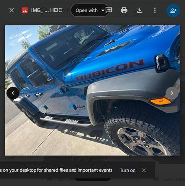Blue 2022 Jeep Gladiator Rubicon