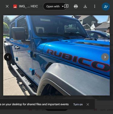 Blue 2022 Jeep Gladiator Rubicon