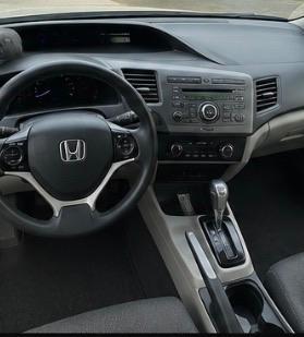 Black 2012 Honda Civic Hybrid Base