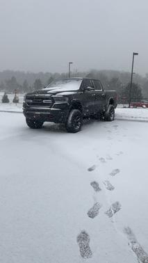 Black 2022 RAM 1500 Laramie