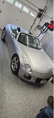 Silver 2007 Pontiac Solstice GXP