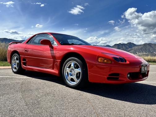 Red 1994 Mitsubishi 3000GT VR-4