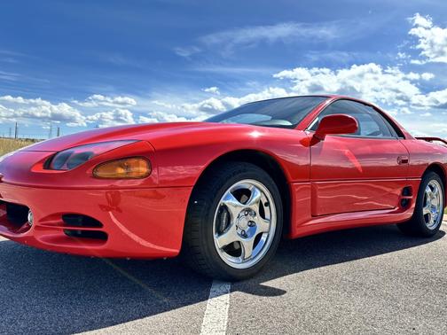 Red 1994 Mitsubishi 3000GT VR-4
