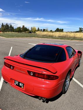 Red 1994 Mitsubishi 3000GT VR-4