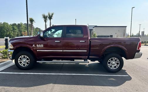Red 2016 RAM 2500 Laramie