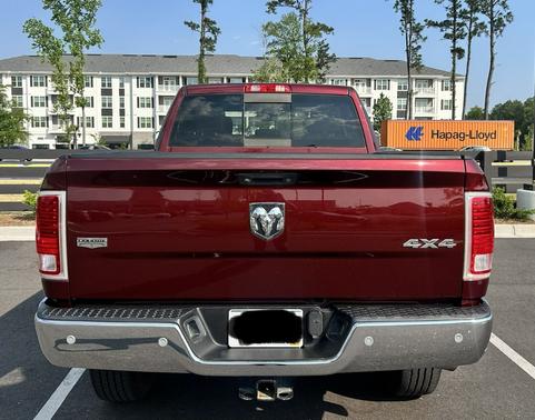 Red 2016 RAM 2500 Laramie