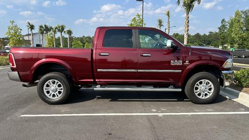 Red 2016 RAM 2500 Laramie