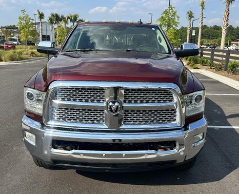 Red 2016 RAM 2500 Laramie