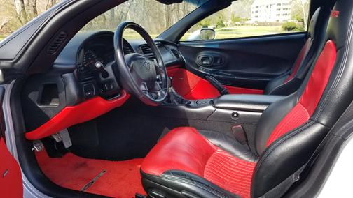 Silver 2001 Chevrolet Corvette Z06