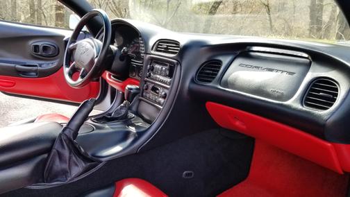 Silver 2001 Chevrolet Corvette Z06