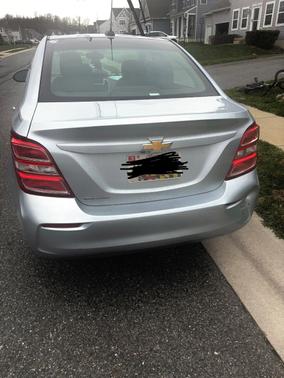 Blue 2017 Chevrolet Sonic LT