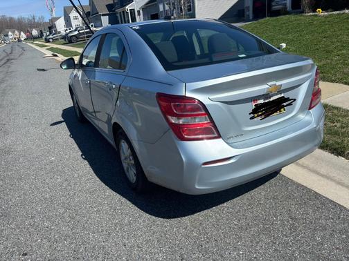 Blue 2017 Chevrolet Sonic LT