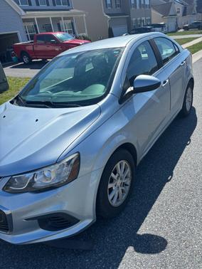 Blue 2017 Chevrolet Sonic LT