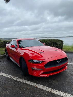 Red 2020 Ford Mustang EcoBoost