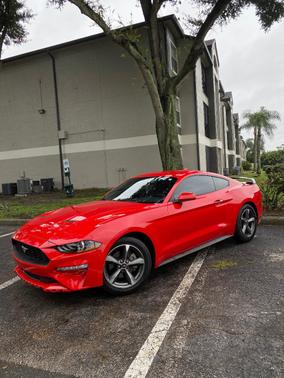 Red 2020 Ford Mustang EcoBoost