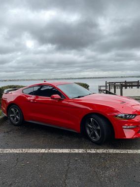 Red 2020 Ford Mustang EcoBoost