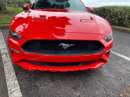 Red 2020 Ford Mustang EcoBoost