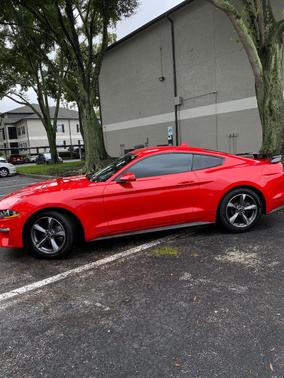Red 2020 Ford Mustang EcoBoost