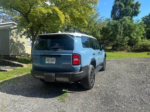 Blue 2025 Toyota Land Cruiser Base