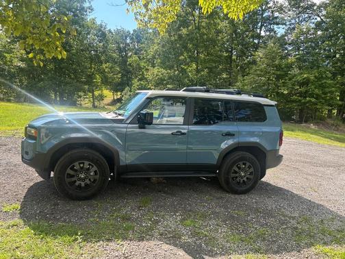 Blue 2025 Toyota Land Cruiser Base