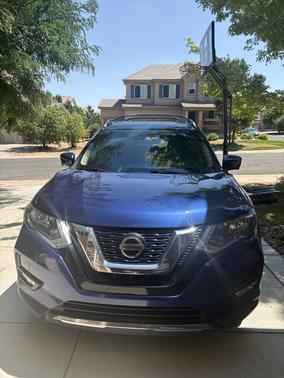 Blue 2018 Nissan Rogue SL