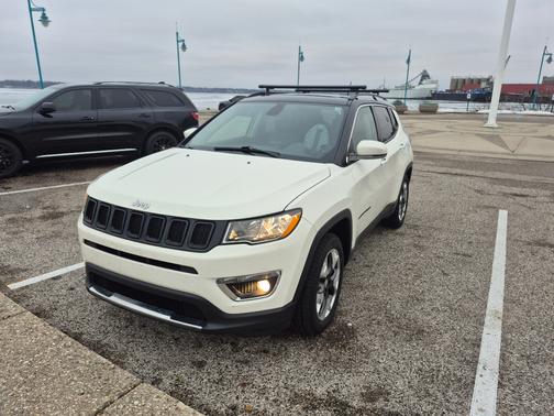 White 2020 Jeep Compass Limited