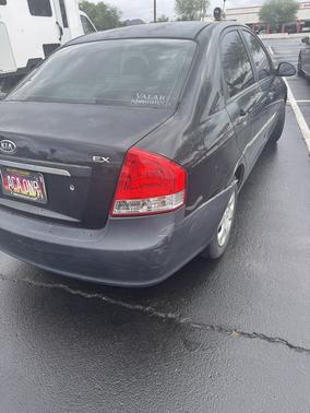 Black 2008 Kia Spectra EX