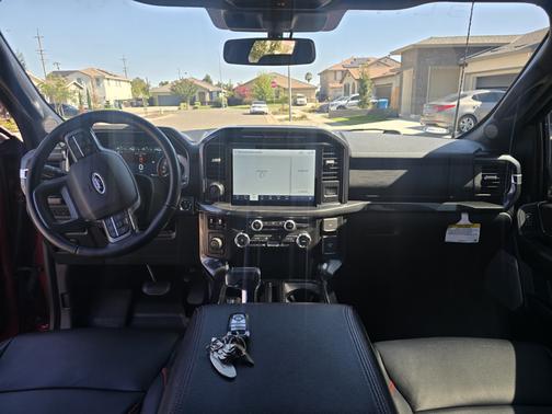 Red 2022 Ford F-150 Platinum