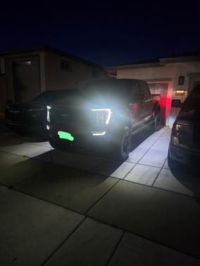 Red 2022 Ford F-150 Platinum