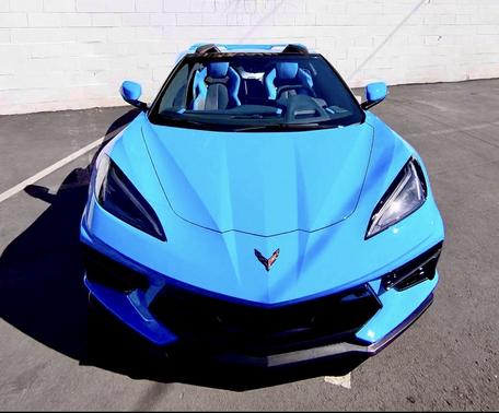 Blue 2022 Chevrolet Corvette Stingray w/3LT