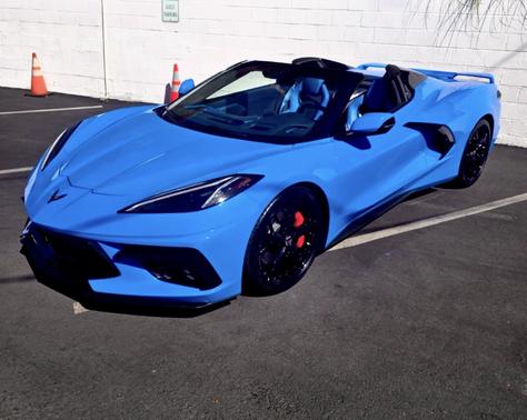 Blue 2022 Chevrolet Corvette Stingray w/3LT