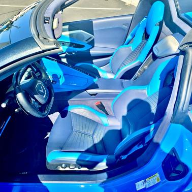 Blue 2022 Chevrolet Corvette Stingray w/3LT