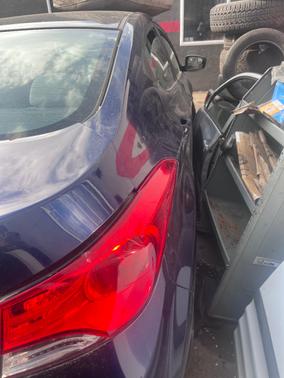 Blue 2013 Hyundai ELANTRA GLS