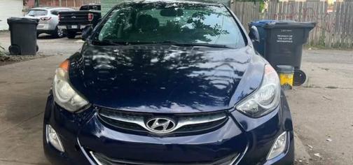 Blue 2013 Hyundai ELANTRA GLS