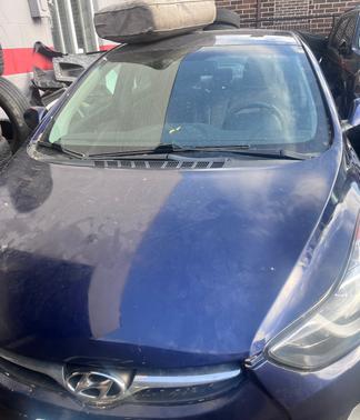Blue 2013 Hyundai ELANTRA GLS