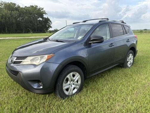 Blue 2014 Toyota RAV4 LE