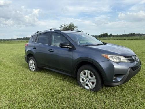 Blue 2014 Toyota RAV4 LE
