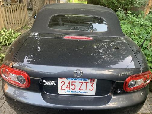 Gray 2014 Mazda MX-5 Miata Sport