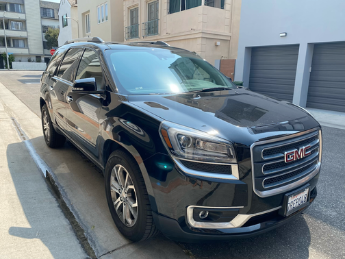 Black 2016 GMC Acadia SLT-1