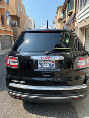 Black 2016 GMC Acadia SLT-1