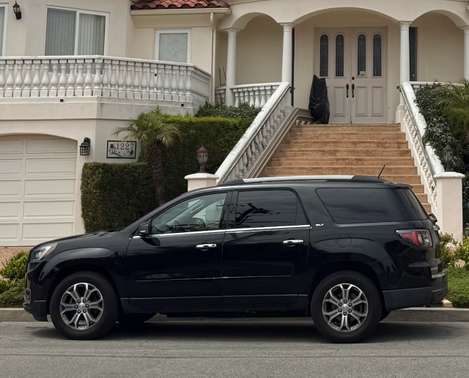 Black 2016 GMC Acadia SLT-1