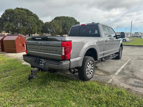Gray 2022 Ford F-250 Lariat