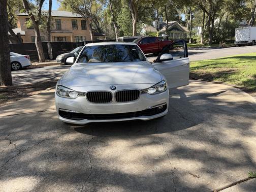 White 2017 BMW 330e iPerformance
