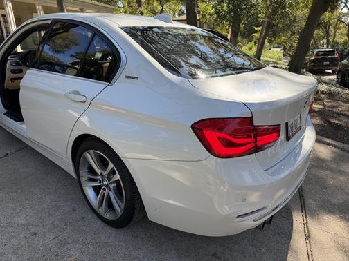 White 2017 BMW 330e iPerformance