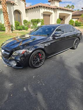 Black 2018 Mercedes-Benz AMG E 63 S 4MATIC