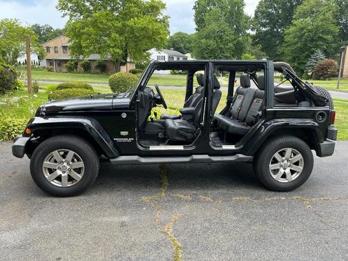 Black 2011 Jeep Wrangler Unlimited 70th Anniversary