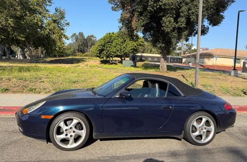 Blue 1999 Porsche 911 911 Carrera Cabriolet