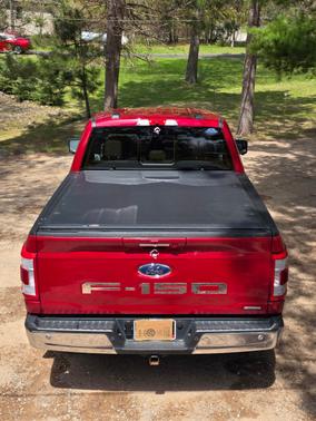 Red 2022 Ford F-150 Lariat