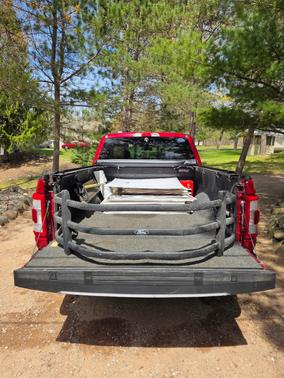 Red 2022 Ford F-150 Lariat
