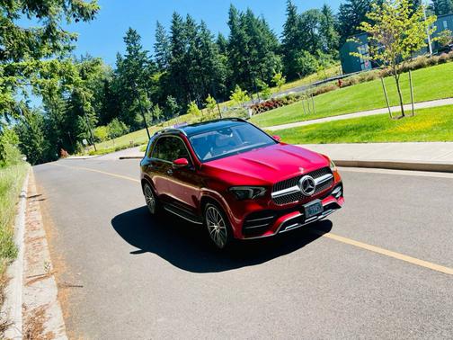 Red 2020 Mercedes-Benz GLE 450 AWD 4MATIC
